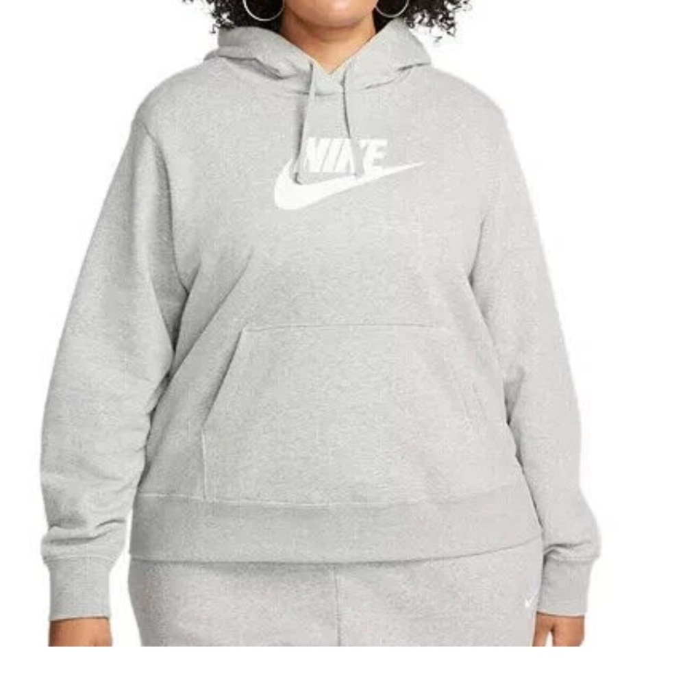 Nike Women's Sportwear Club Fleece Sweatshirt hoodie 1X NWT MSRP $70